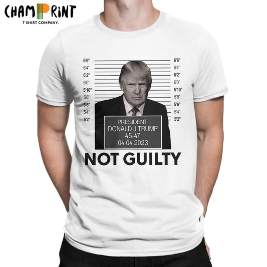 Trump Mugshot Not Guilty T Shirt